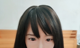 淡蓝长裙，优雅小玉