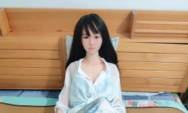 淡蓝长裙，优雅小玉
